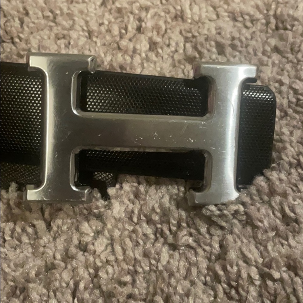 Hermes belt buckle (regular belt strap with it)